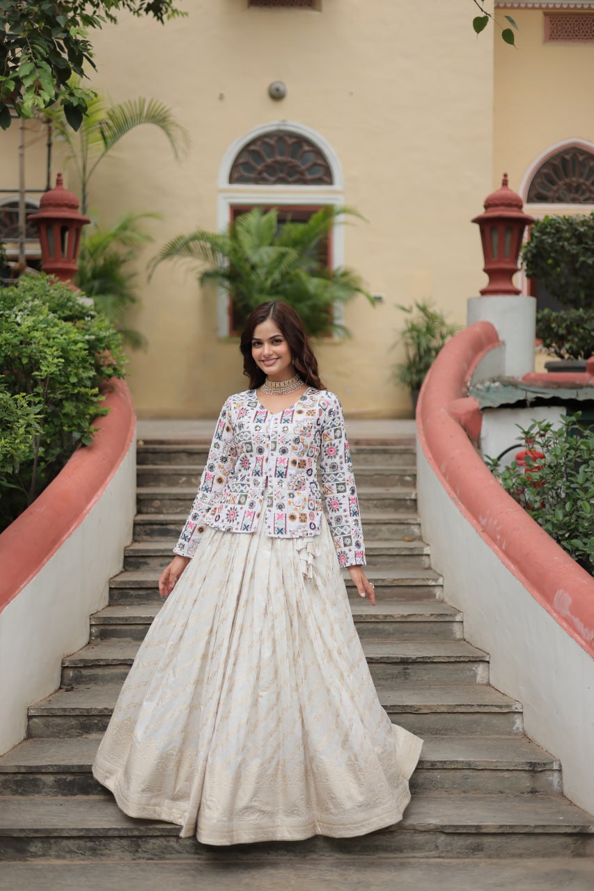 Preksha Designer Sequins Embroiderd Readymade Co-ord Set