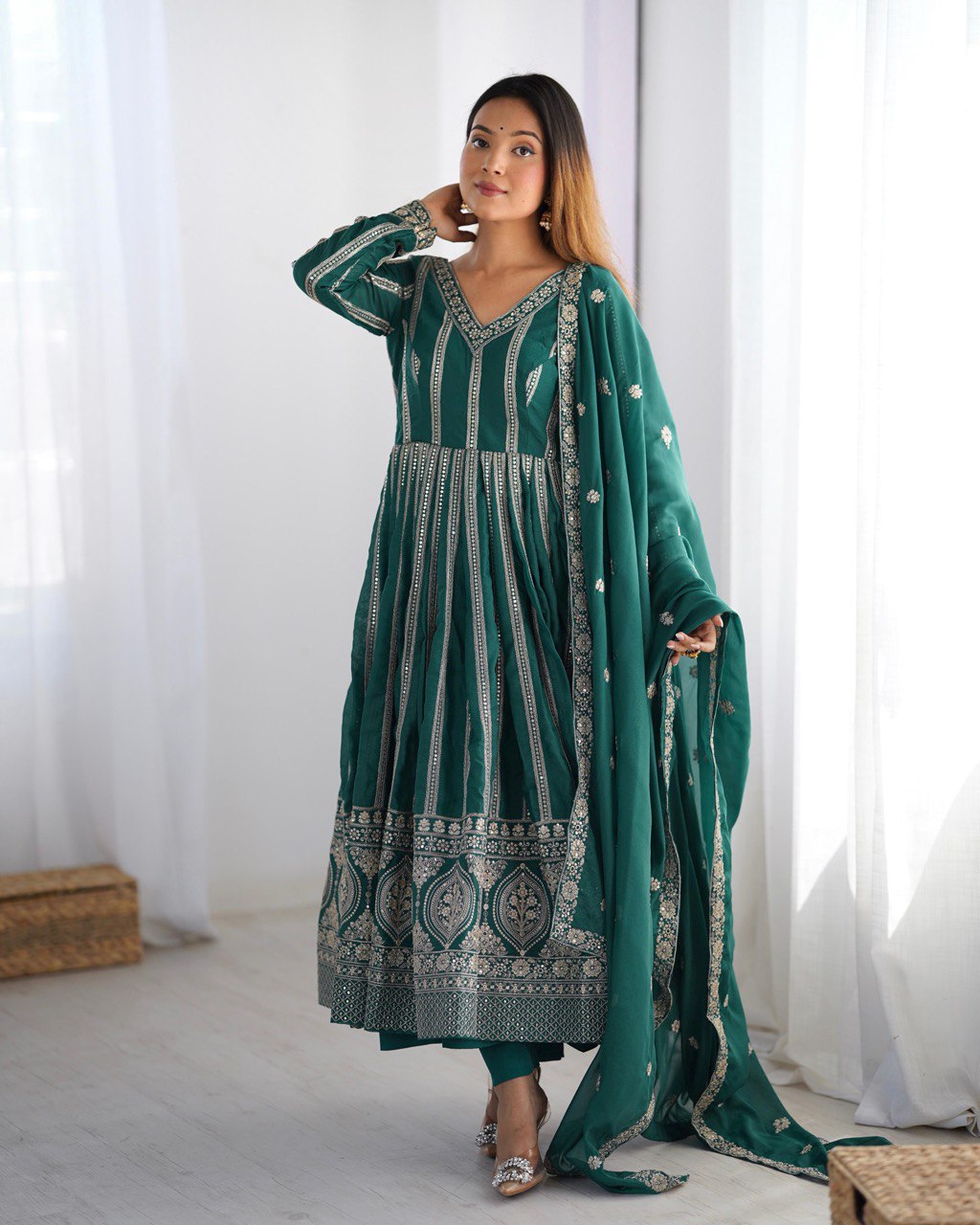 Rangrez Royale Classic Charm Anarkali Set