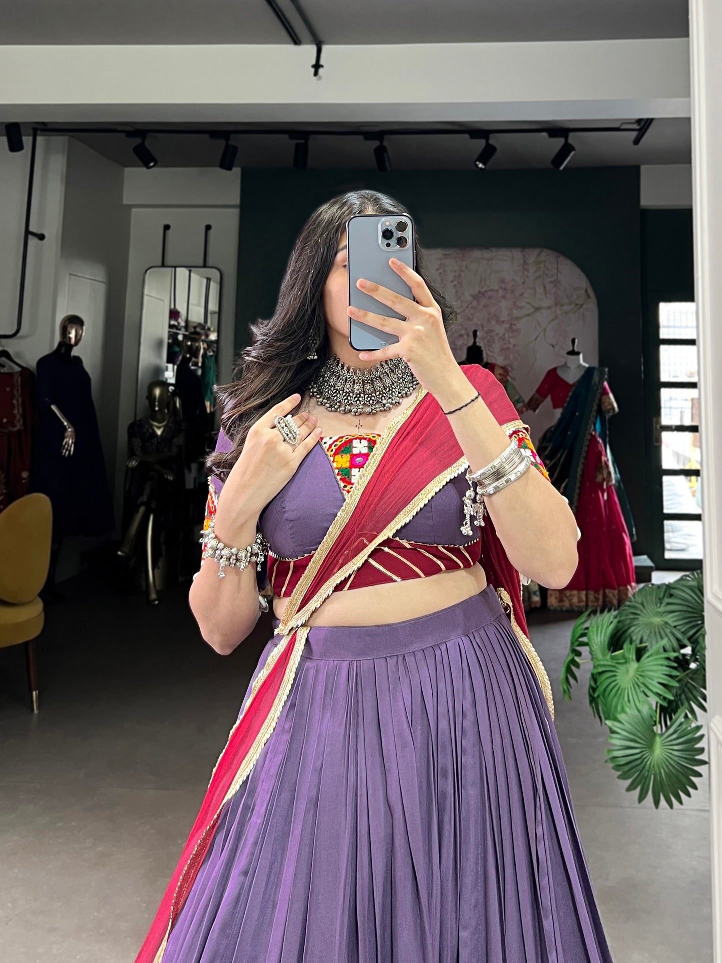 Myra Navratri Special Pure Cotton Lehenga Choli