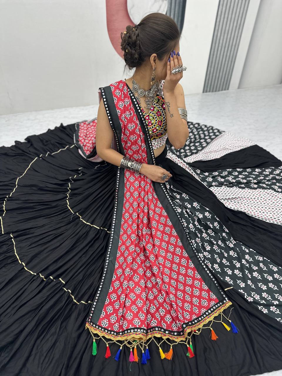 Meera Color Carnival Charm Navratri Special Lehenga Choli