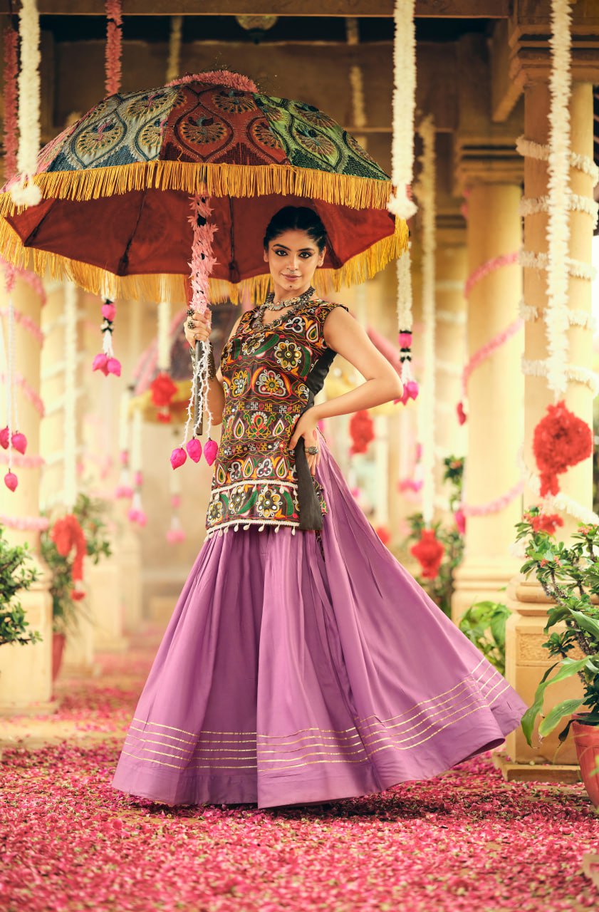 Rang Roop Vibrant Embroidered Chaniya Choli