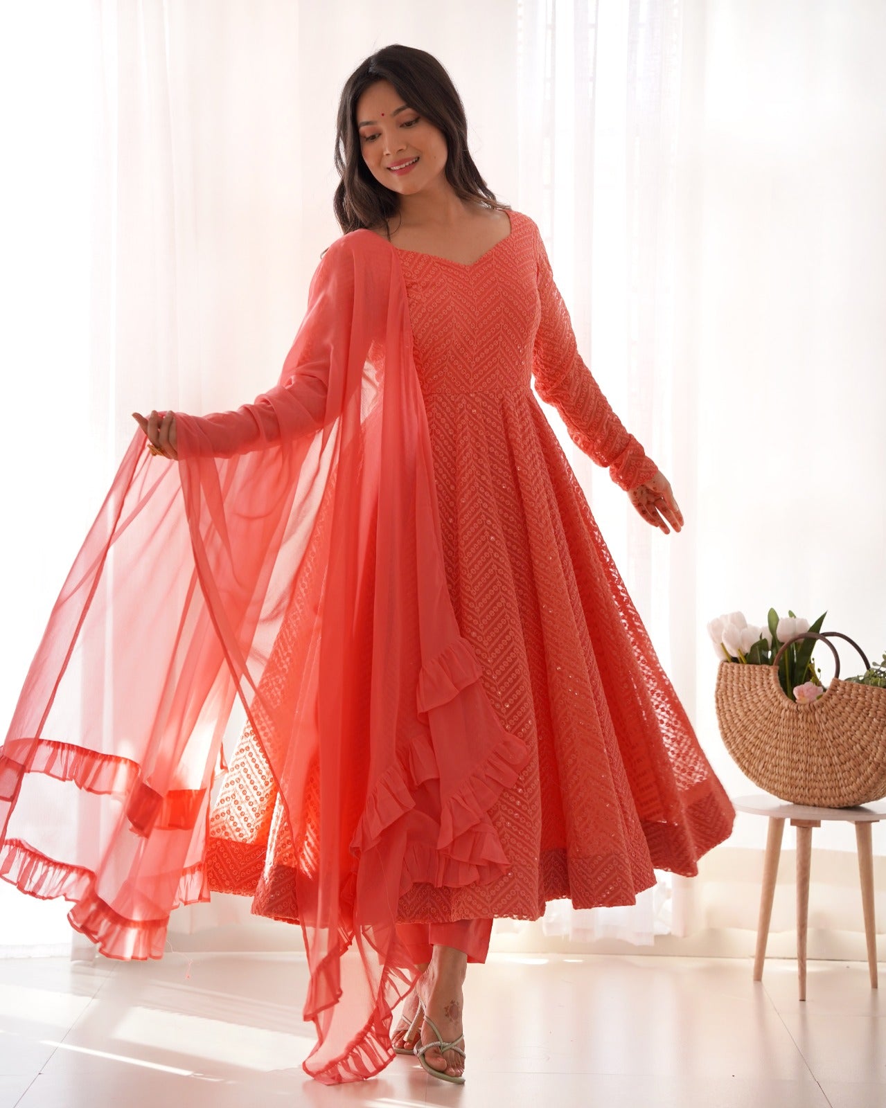 Ivory Reverie of Timeless Beauty and Grace Suits