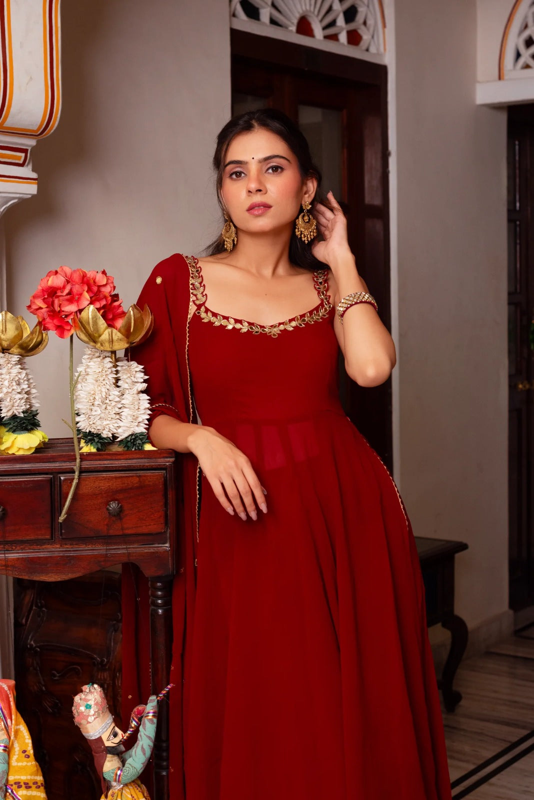 Twilight Dreams in Anarkali Grace