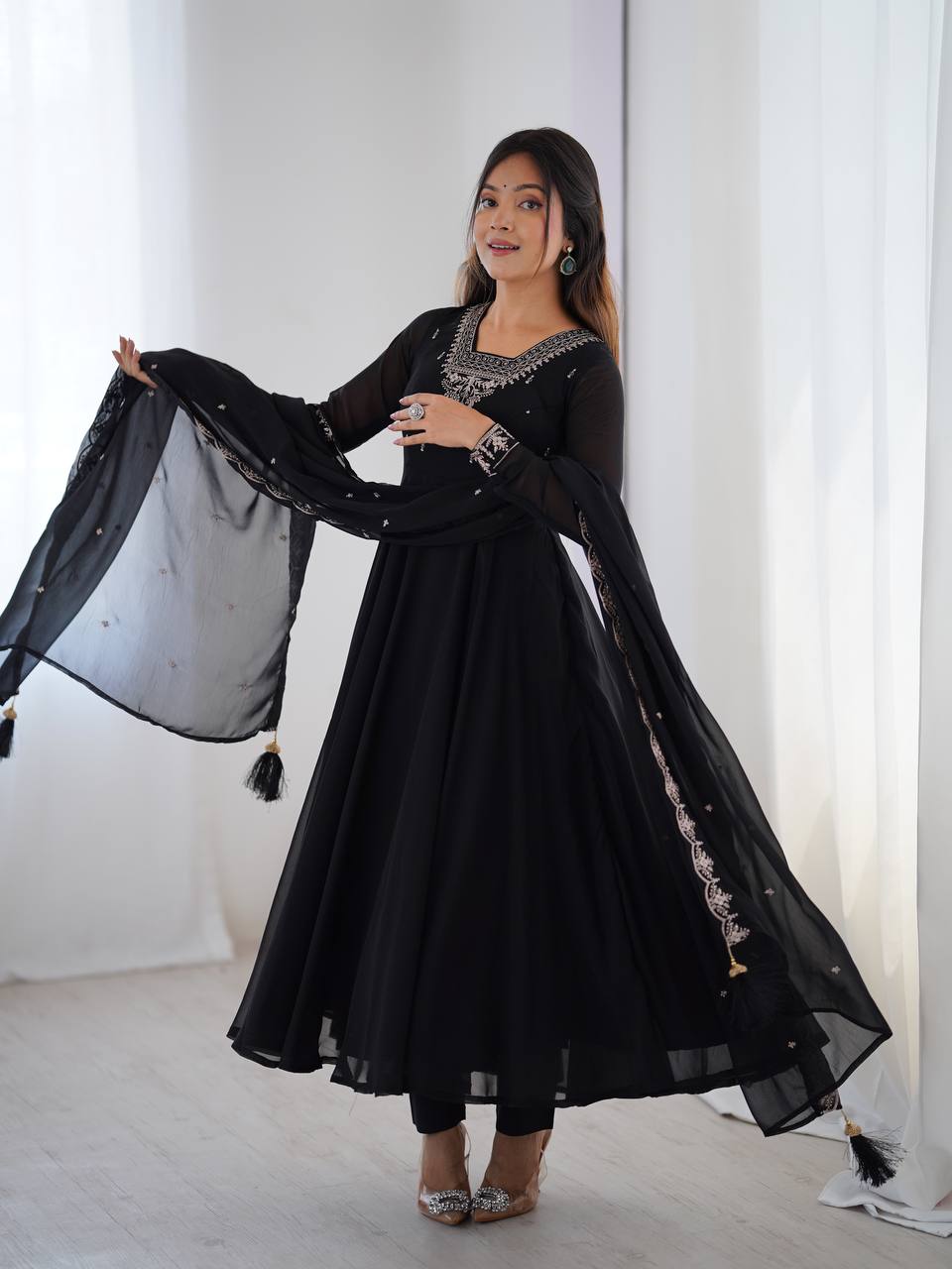 Misha Graceful & Colourfull Comfort And Stylish Anarkali
