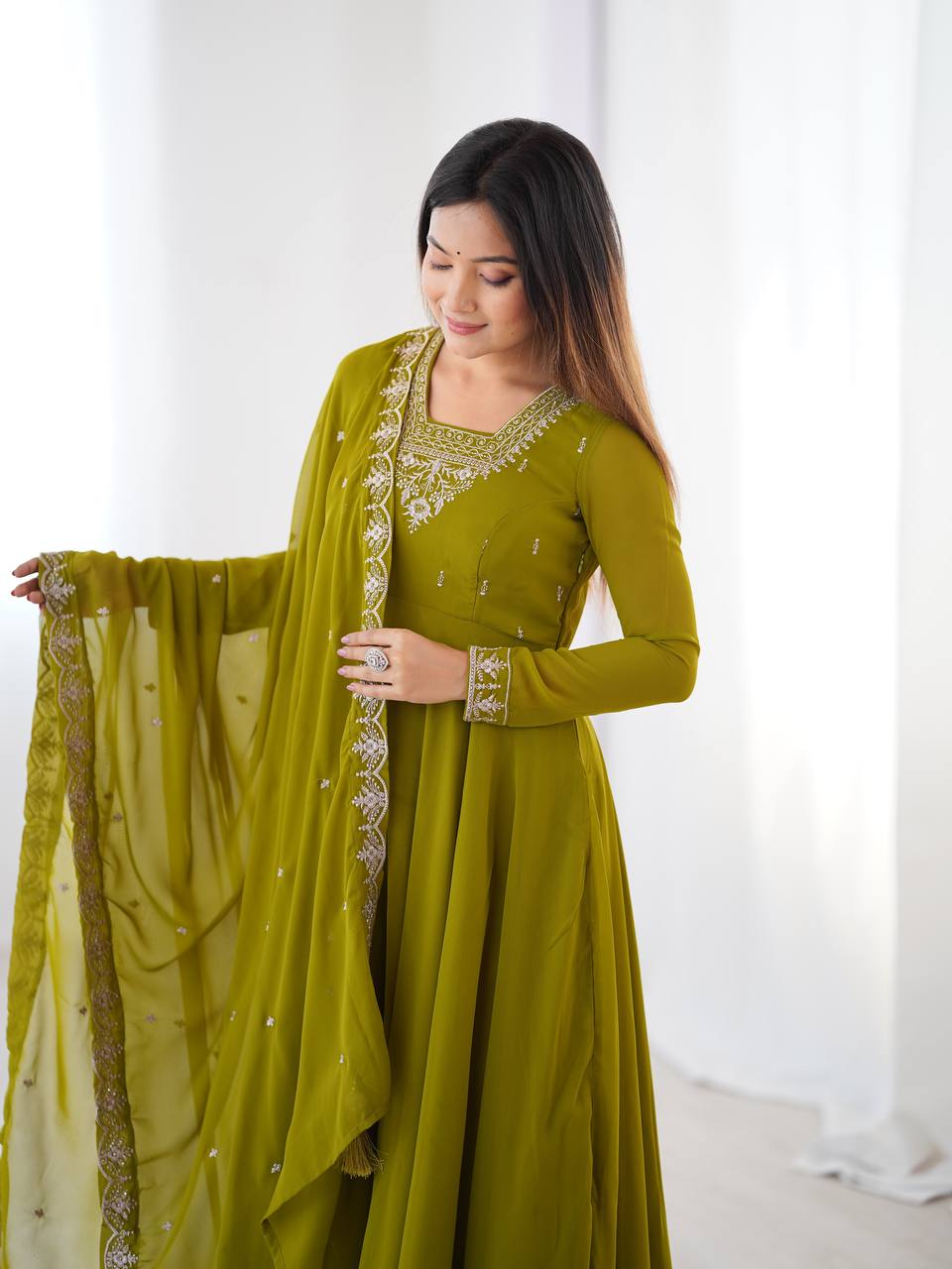 Misha Graceful & Colourfull Comfort And Stylish Anarkali