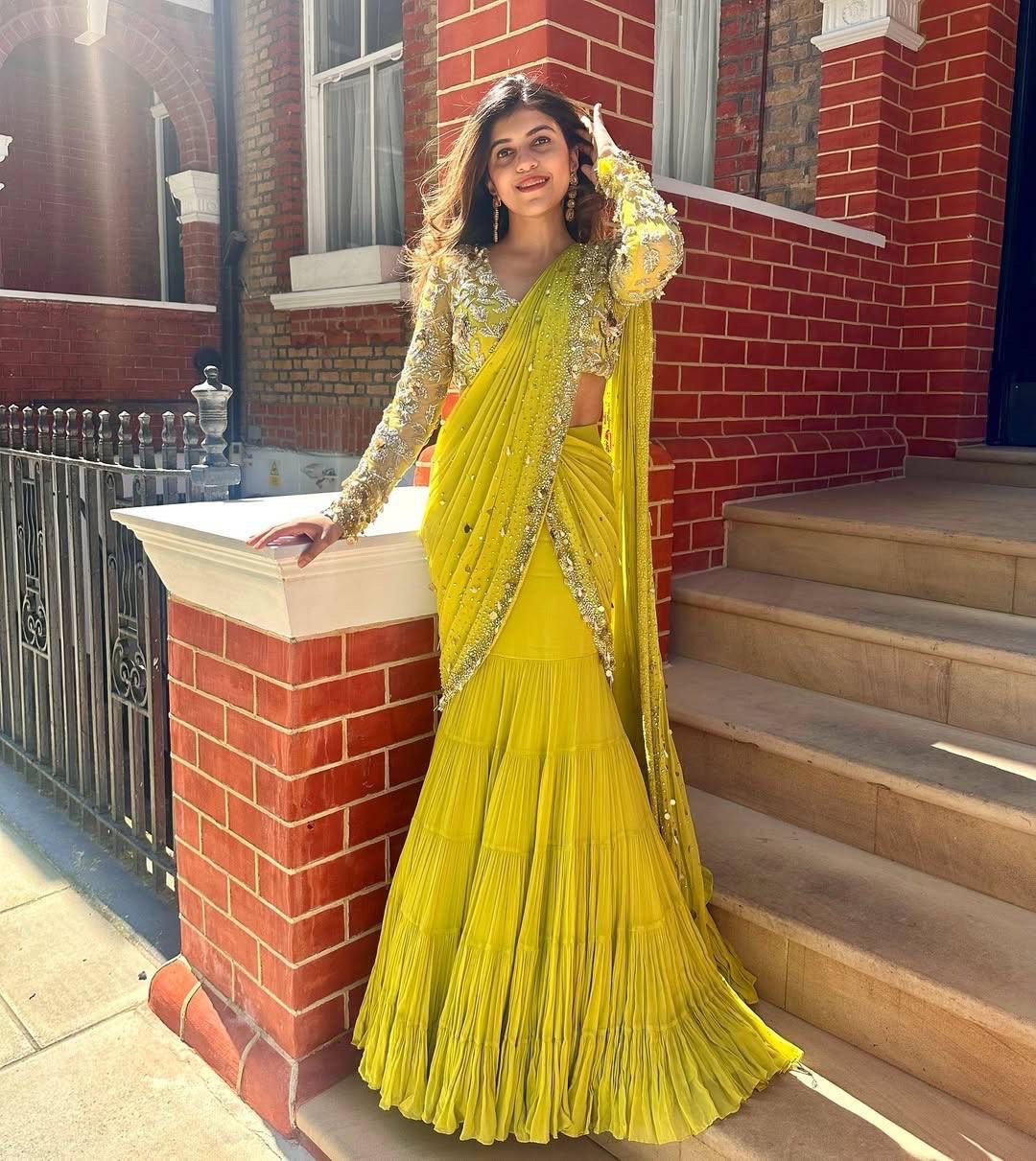 Wrapped in Royalty Discover the Mesmerizing World of Lahenga Sarees