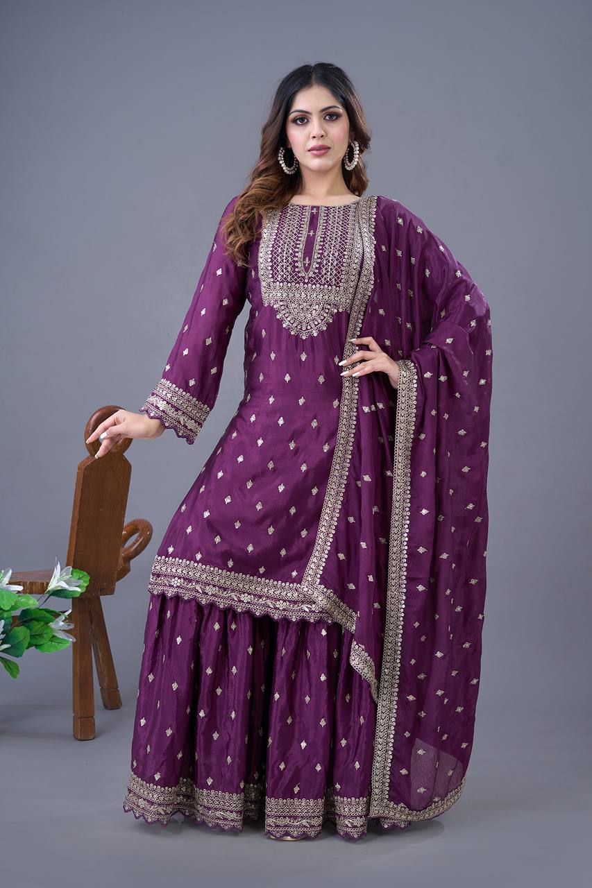 Flare of Royalty Timeless Sharara Ensembles