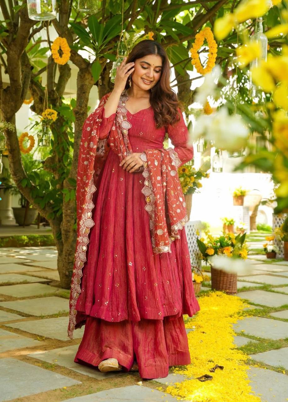Rosé Reverie Ethnic Elegance Redefined
