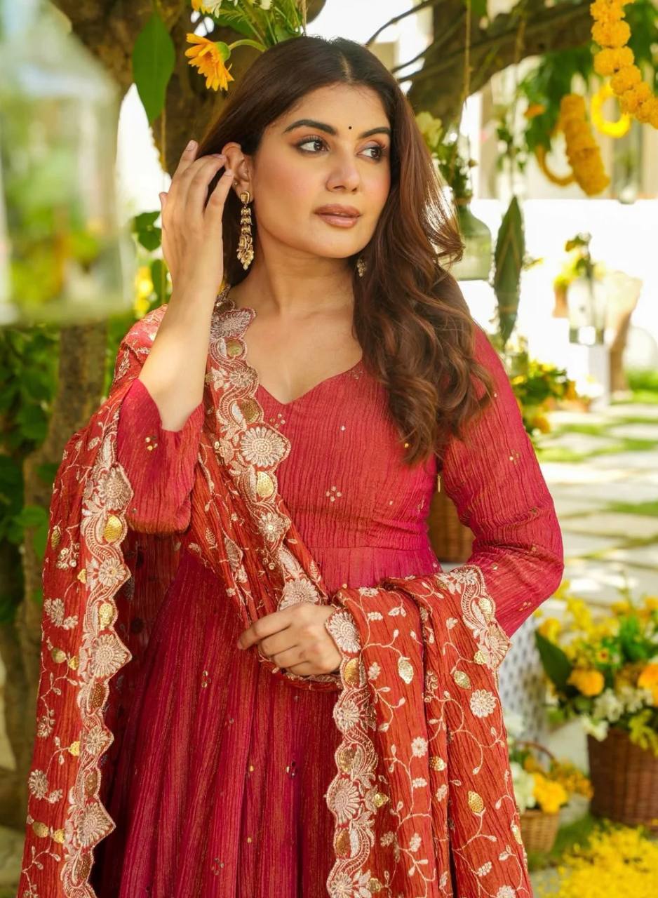 Rosé Reverie Ethnic Elegance Redefined