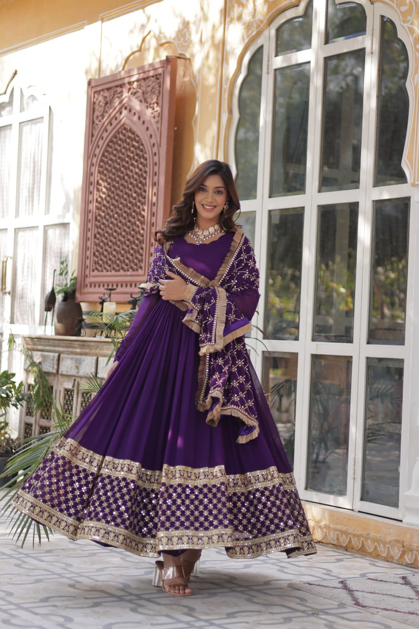 Royal Charm And Timeless Beauty Outfits Gown