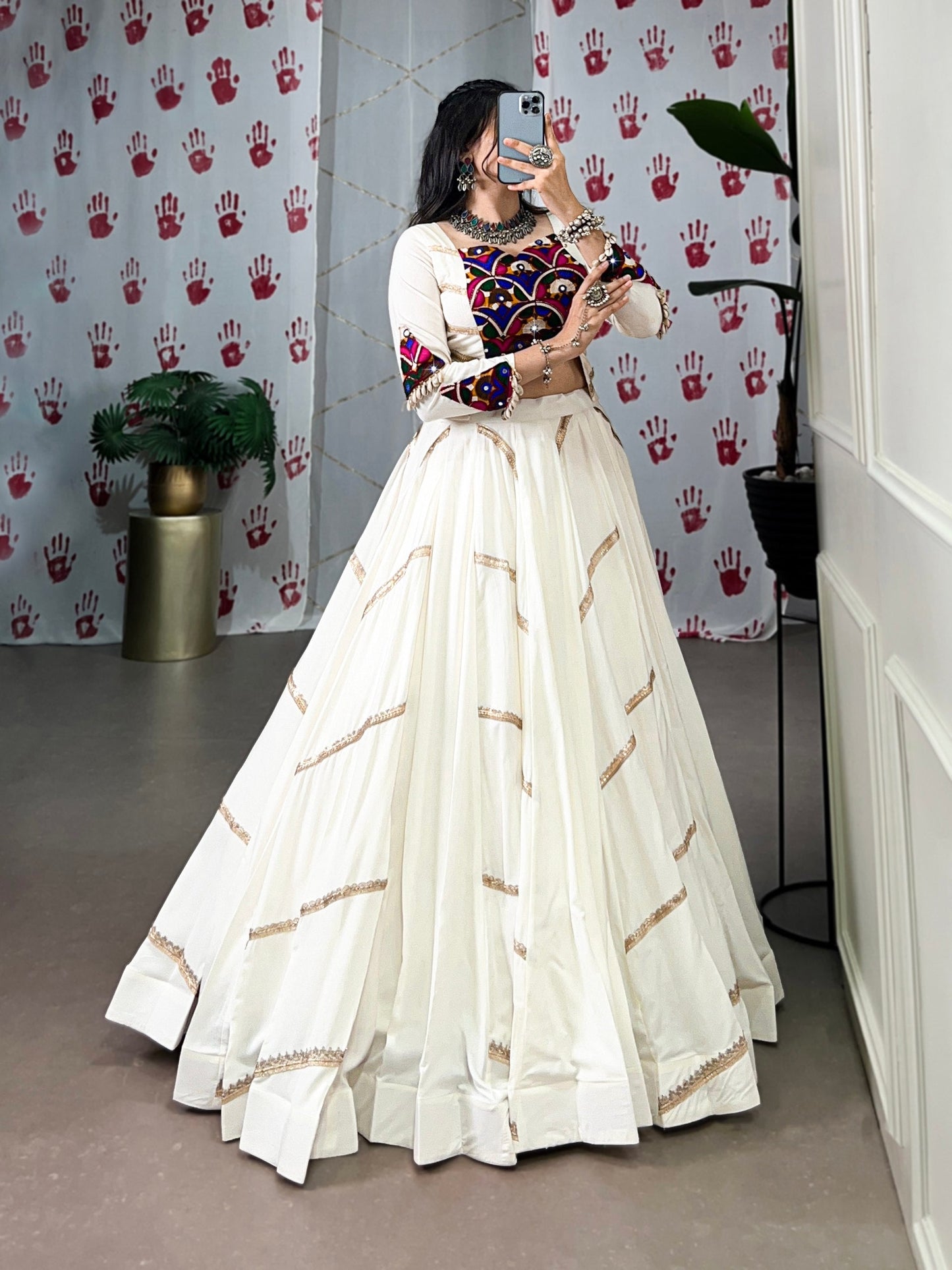 Graceful Glamorous And Rooted In Culture —The Perfect Pick For Garba Night Lehenga Choli