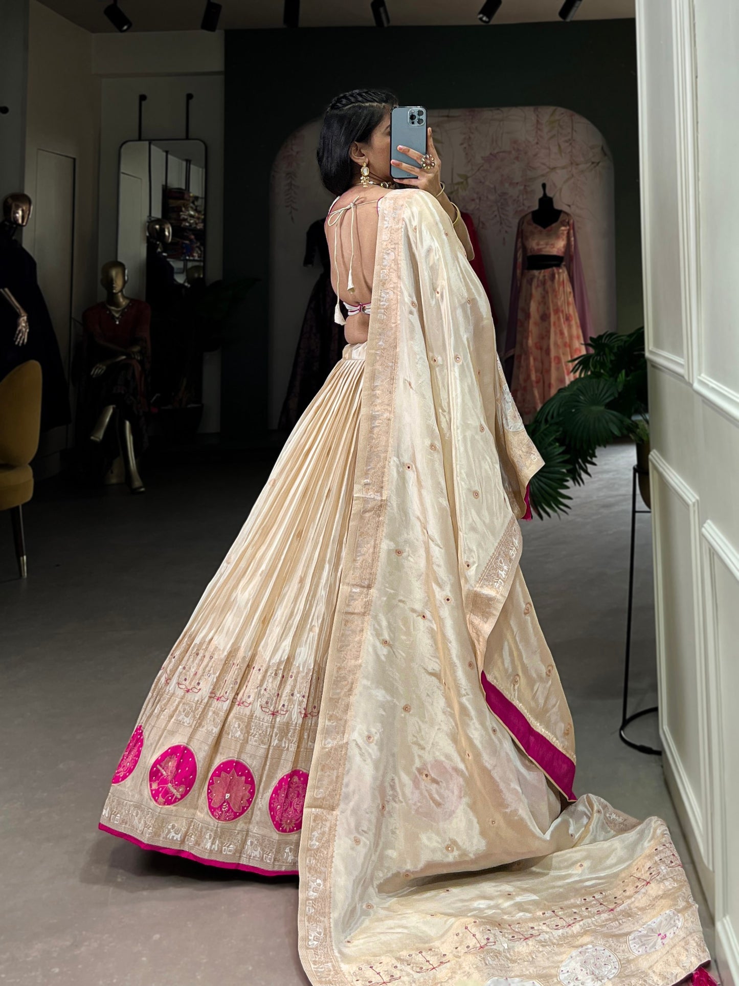 Vanilla Breeze Heritage-Inspired Lehenga Choli Collection