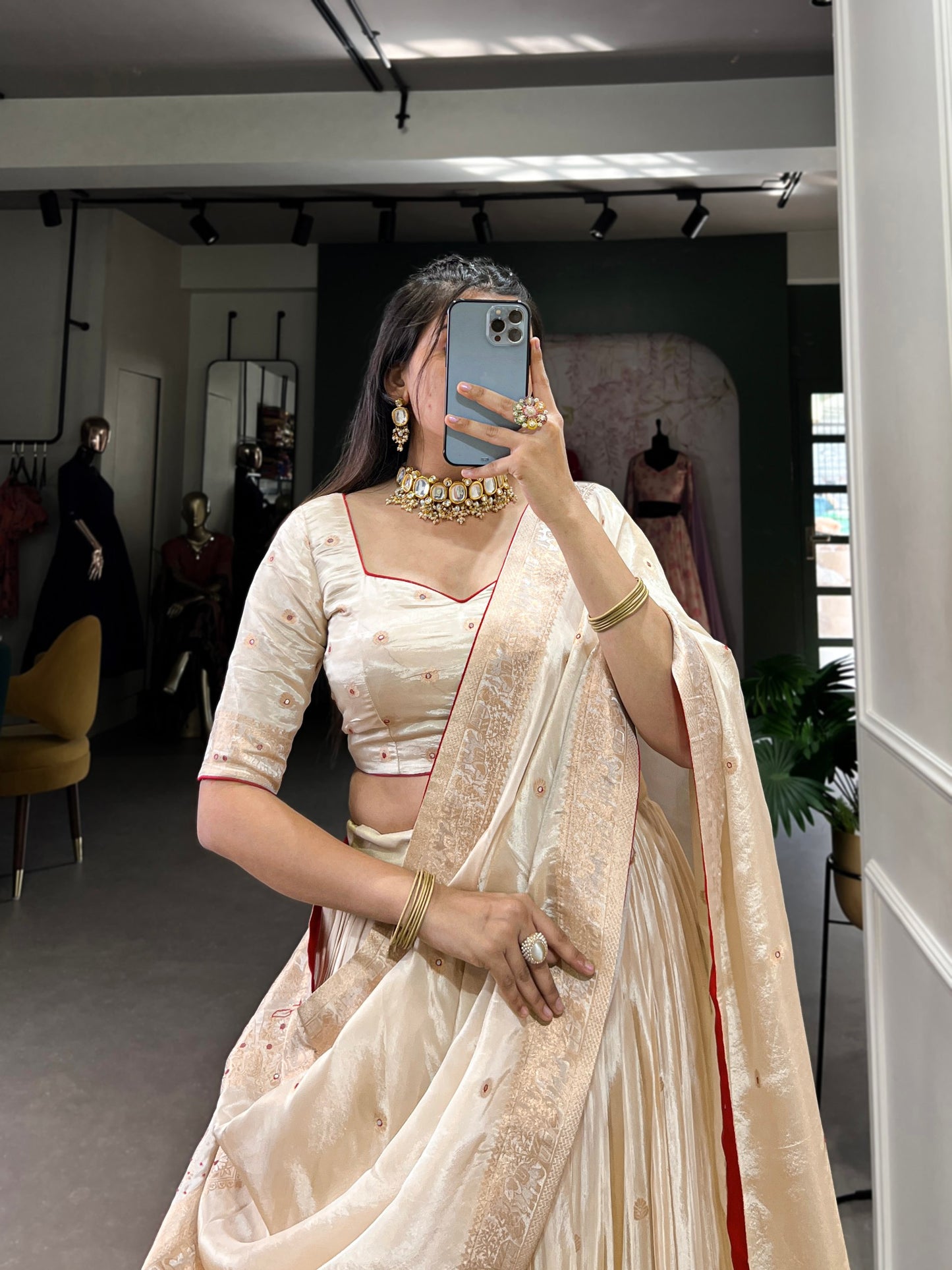 Vanilla Breeze Heritage-Inspired Lehenga Choli Collection