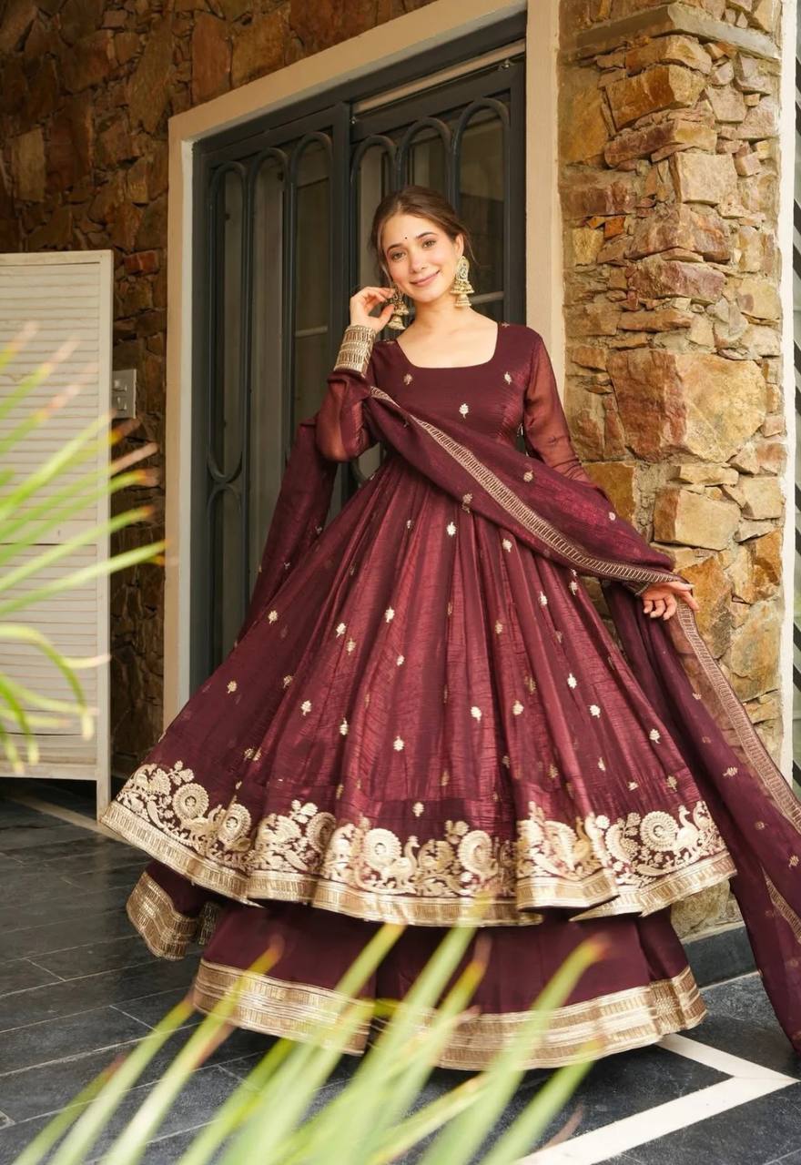 Kashish Elegant Heavy Embroidered Sequence Work Set