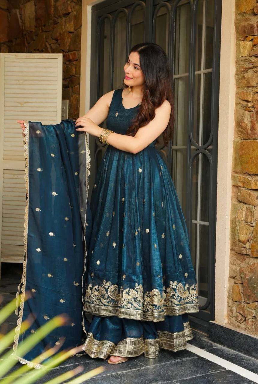 Kashish Elegant Heavy Embroidered Sequence Work Set