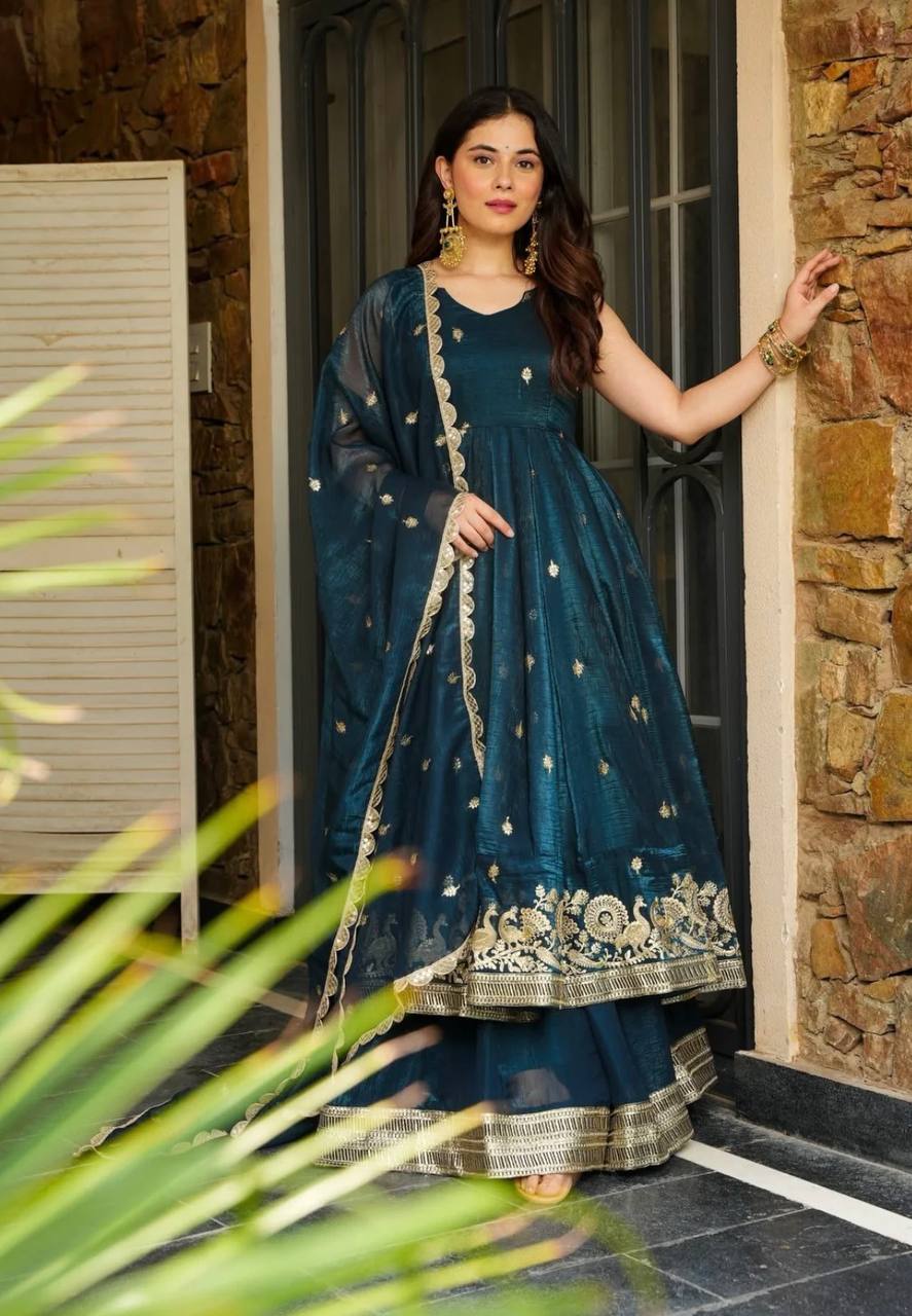Kashish Elegant Heavy Embroidered Sequence Work Set