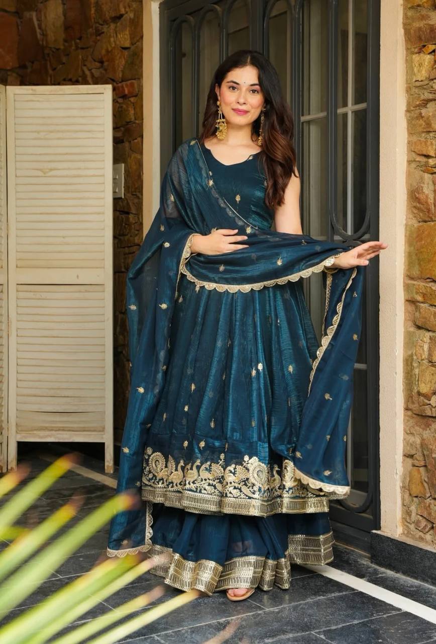 Kashish Elegant Heavy Embroidered Sequence Work Set