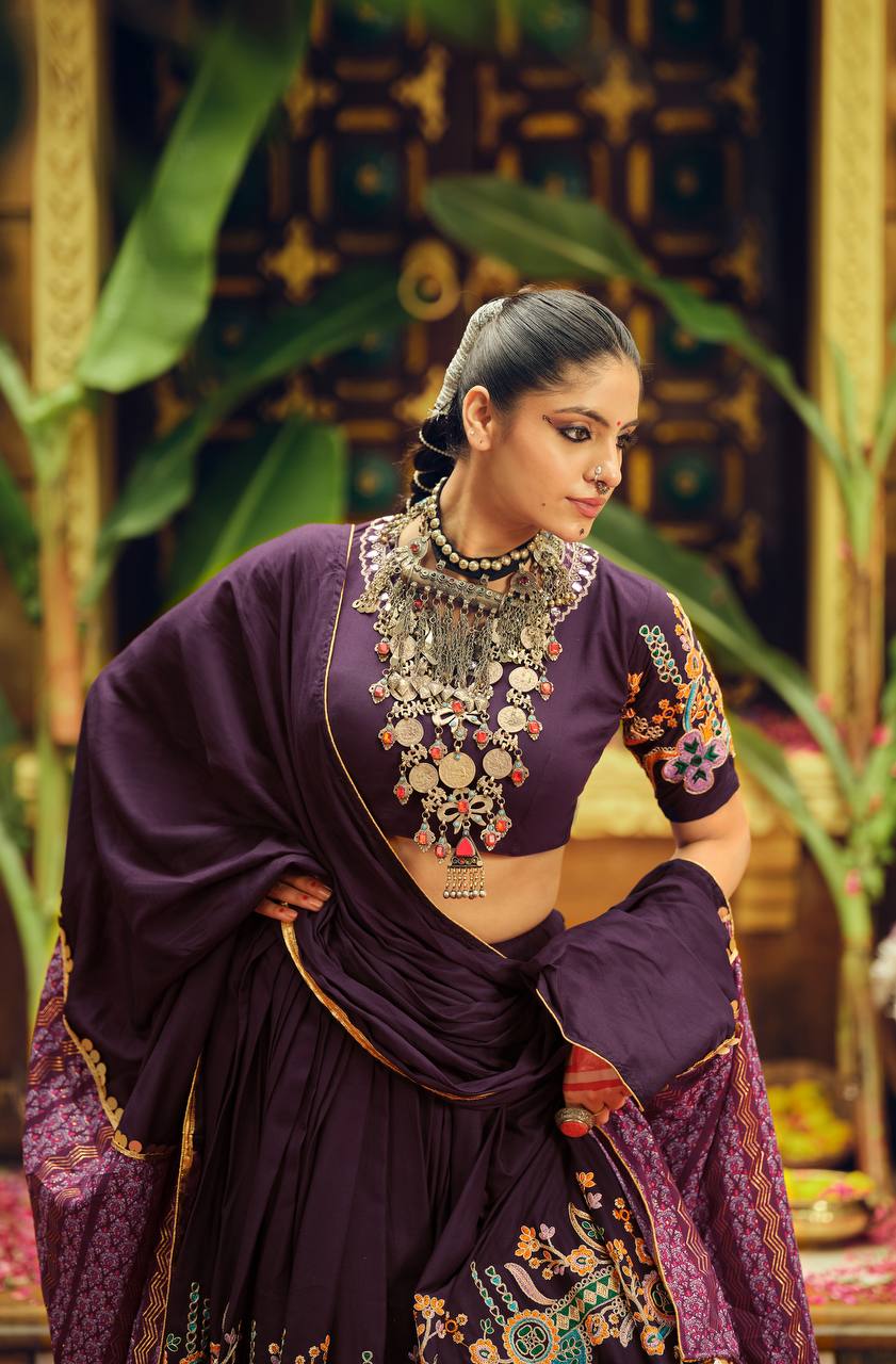 Tejasvi Culture This Teal Lehenga Set