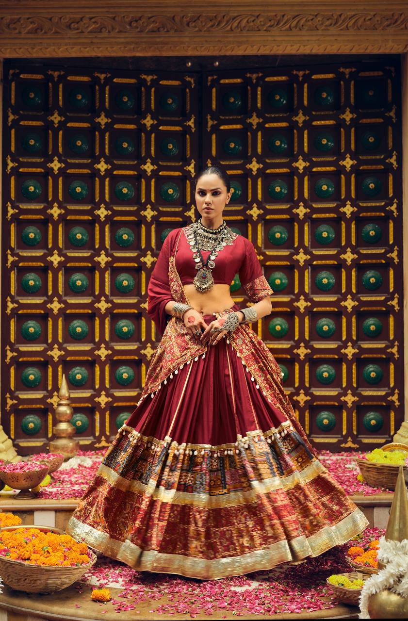 Tejasvi Culture This Teal Lehenga Set