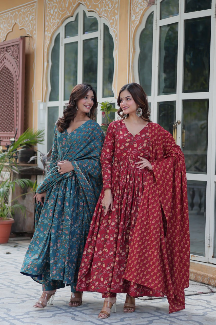 Tanishka Designer Pure Cotton Suit