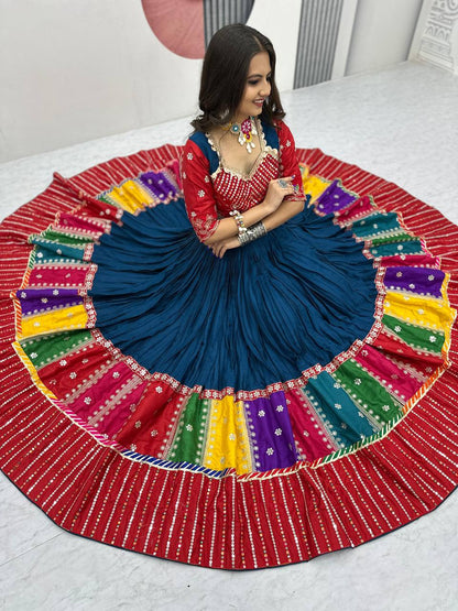 Ruhani Navratri Special Pure Cotton Lehenga Choli