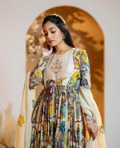 Anushka Khatali Work Anarkali Gown