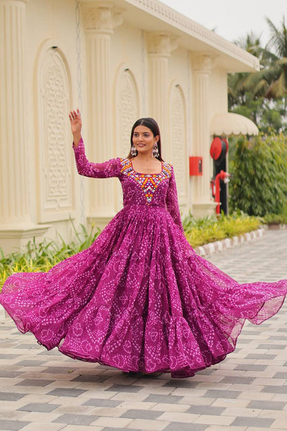 A Twirl of Bandhani Dreams and Mirror Magic