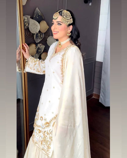 Sharara Noor Radiate elegance with Eid-special shararas.