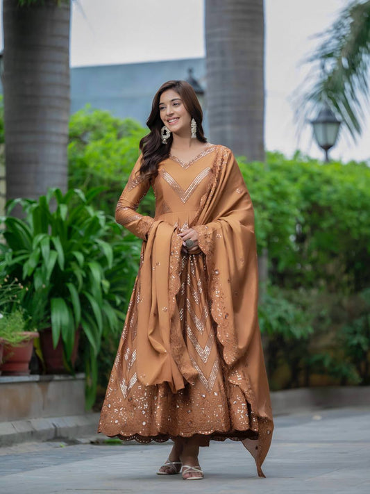 Rangrez Luxurious Designer Readymade Alia Cut Anarkali Suit