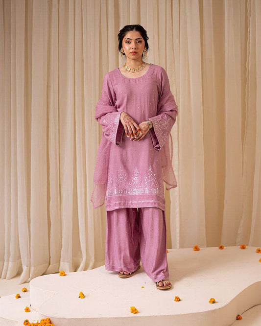 Where Pastel Dreams Meet Traditional Silhouettes