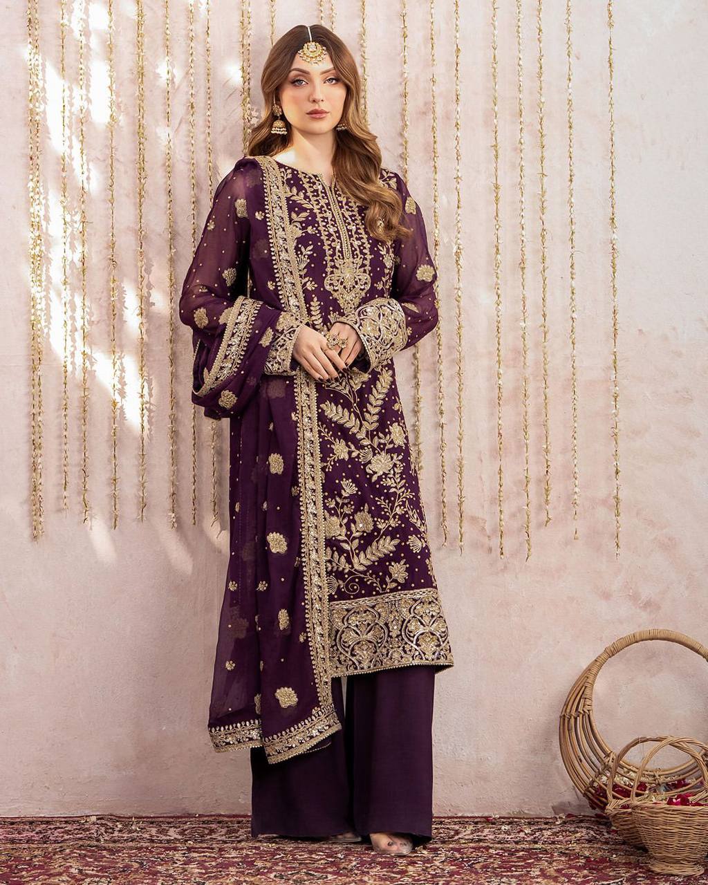 Golden Gaze Where Tradition Meets Glamour