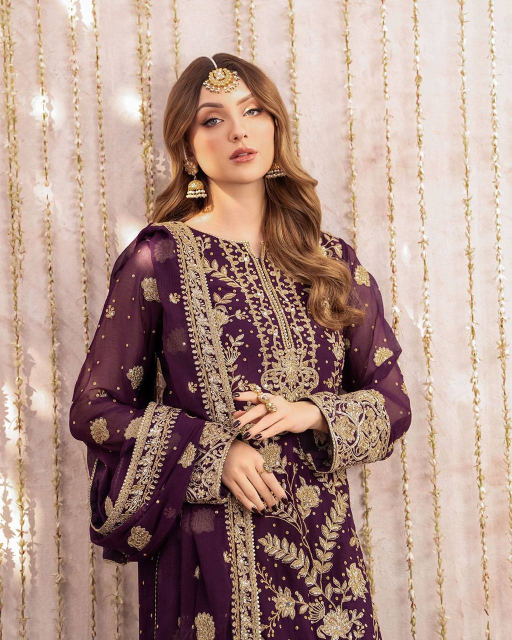 Golden Gaze Where Tradition Meets Glamour