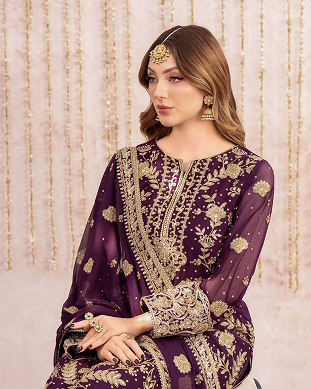 Golden Gaze Where Tradition Meets Glamour