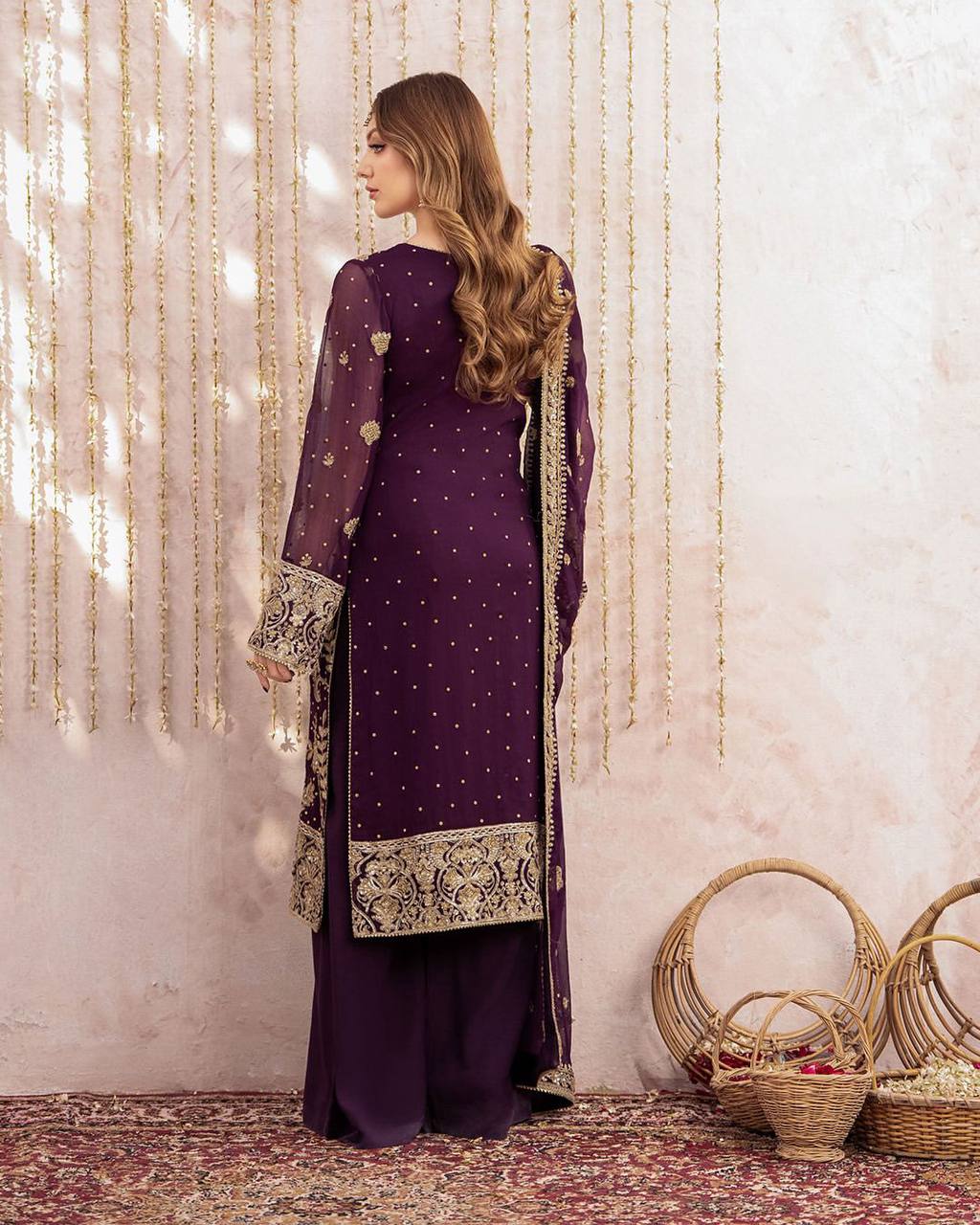 Golden Gaze Where Tradition Meets Glamour