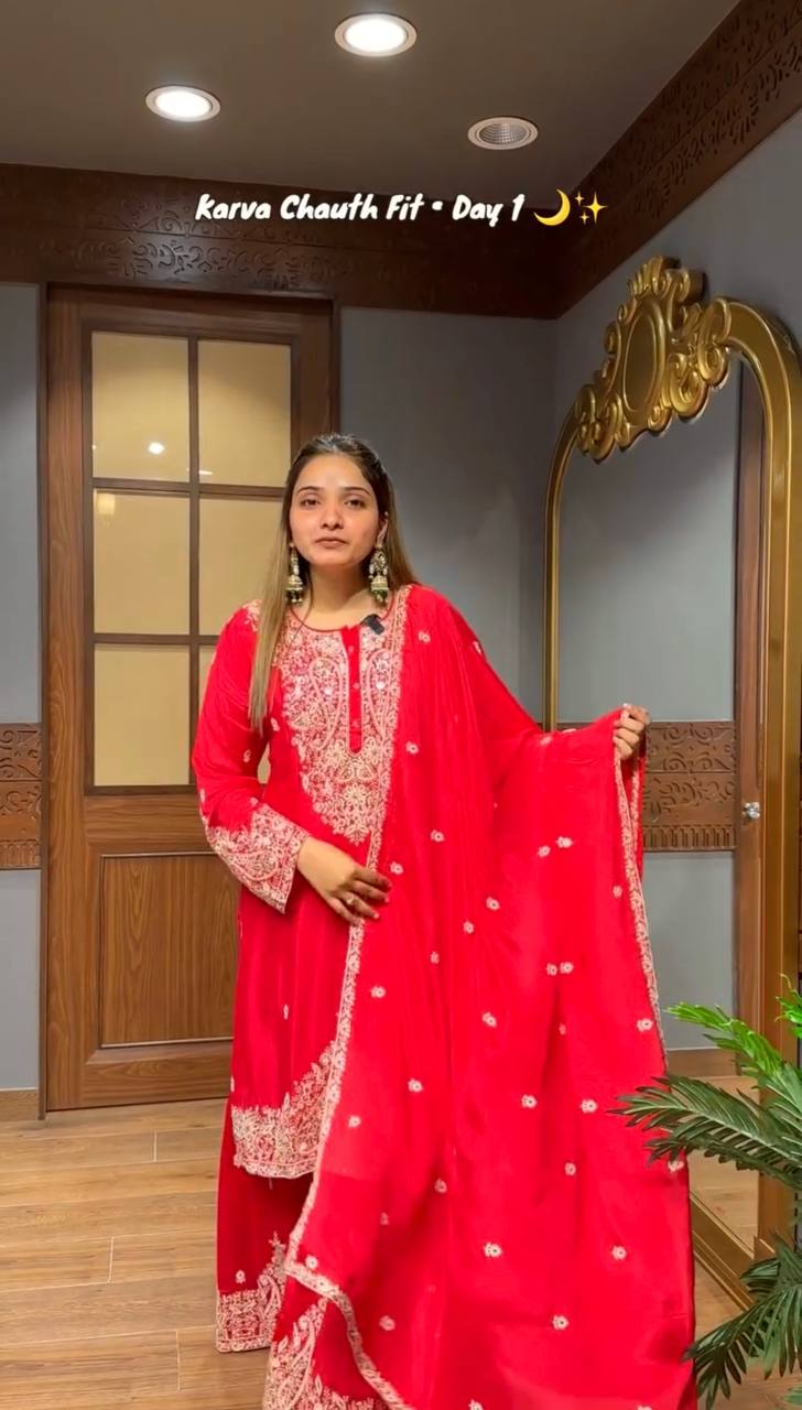 Scarlet Grace Karva Chauth Edition