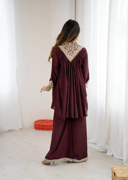 Draped in Dusk & Royal Dust