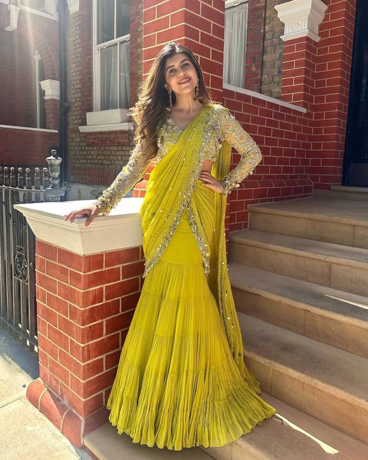 Wrapped in Royalty Discover the Mesmerizing World of Lahenga Sarees