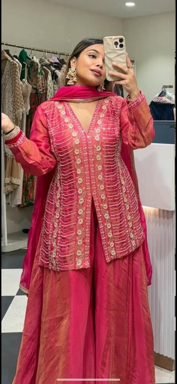 Blushing Elegance Mirror Magic Suit Set