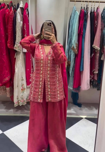 Blushing Elegance Mirror Magic Suit Set