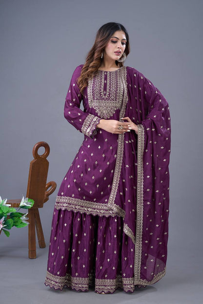Flare of Royalty Timeless Sharara Ensembles