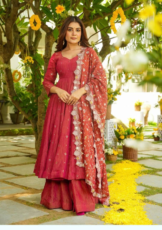 Rosé Reverie Ethnic Elegance Redefined