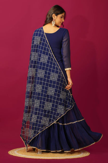 Golden Glam A Fusion of Tradition Sharara Set