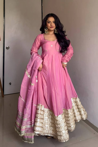 Pink Pari Dream Premium Anarkali Suit Set