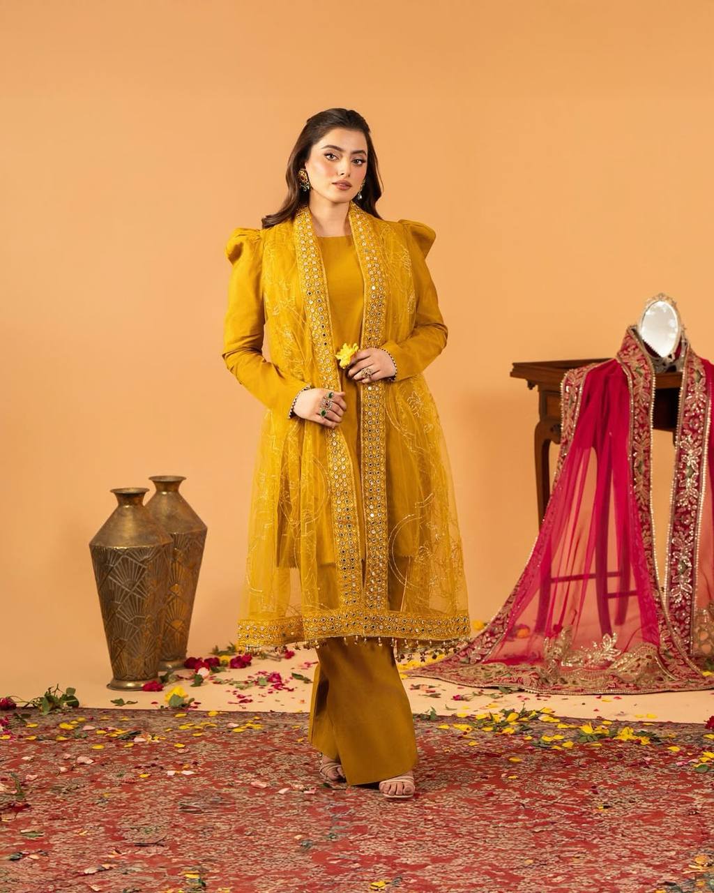 Radiant Heritage Charm Festive Suit Collection