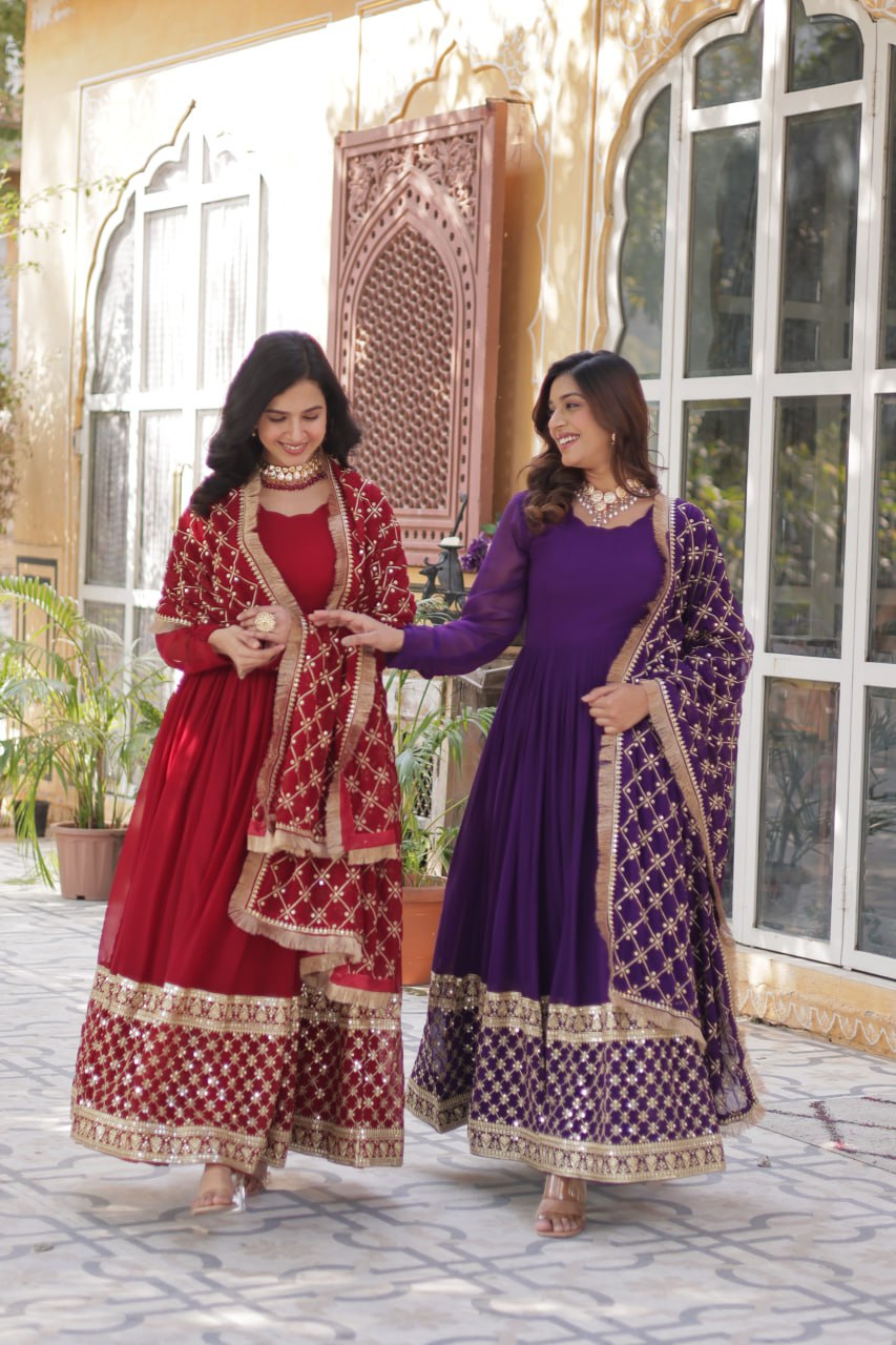 Royal Charm And Timeless Beauty Outfits Gown