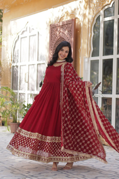 Royal Charm And Timeless Beauty Outfits Gown