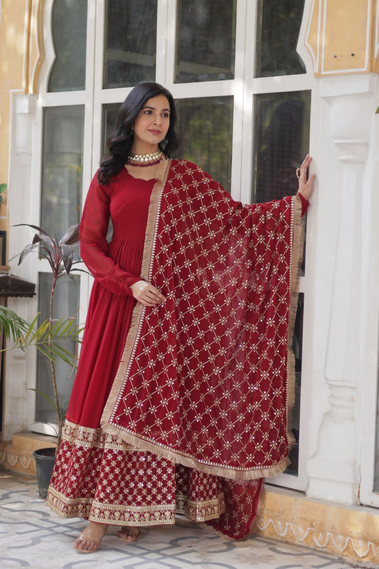 Royal Charm And Timeless Beauty Outfits Gown