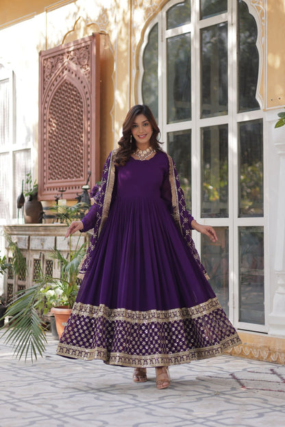 Royal Charm And Timeless Beauty Outfits Gown