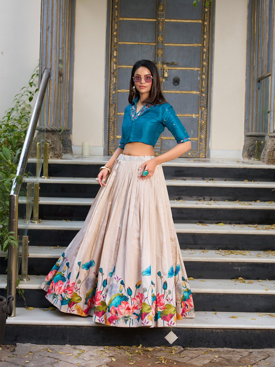 Prisha Traditional Co-ord Set Lehenga