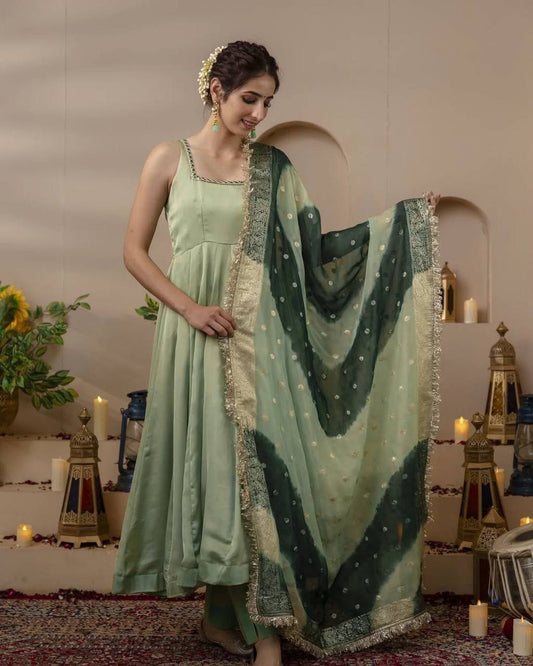 Nikita Heavy Star Georgette Beautiful Designer Gown